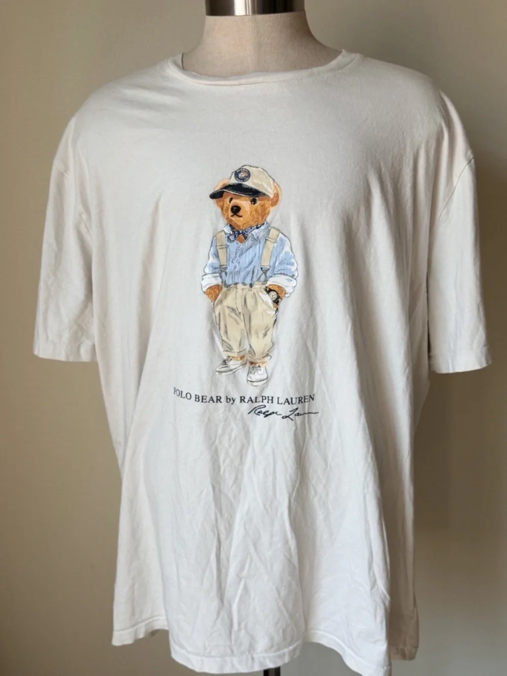 Polo Ralph Lauren Marlin Club Bear Design T-shirt Men's 3XLT